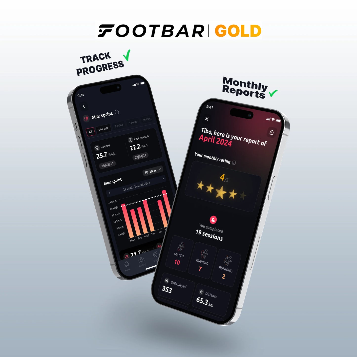 The Footbar Tracker